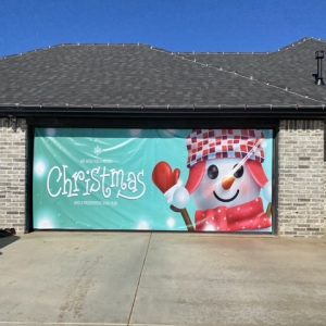 Garage Door Banner